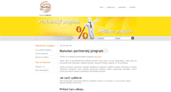 Desktop Screenshot of manutan-partner.cz